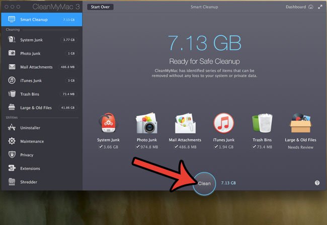 how to clear storage on macbook pro